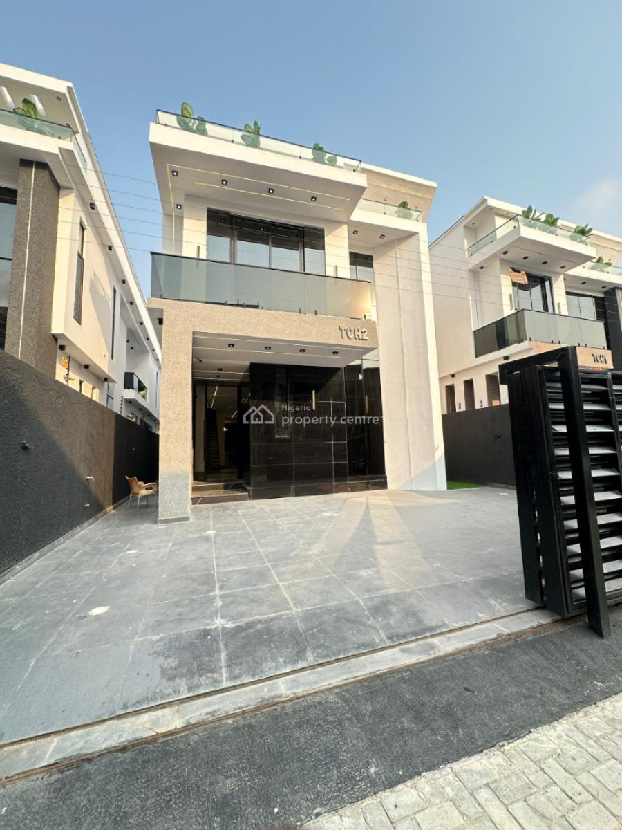 Outstanding Luxury Spacious 5 Bedroom Fully Detached Duplex with Bq, Chevron, Lekki Phase 2, Lekki, Lagos, Detached Duplex for Sale