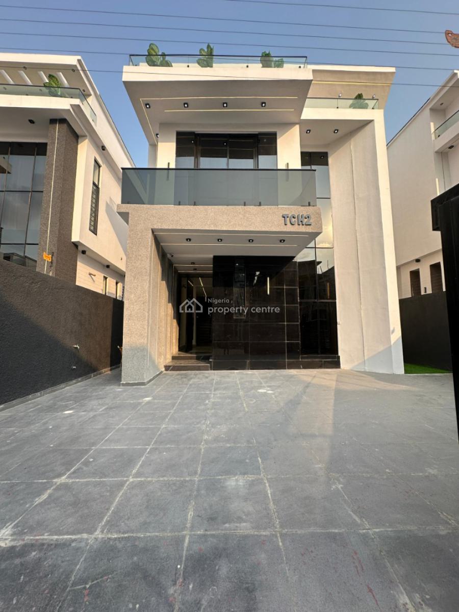 Outstanding Luxury Spacious 5 Bedroom Fully Detached Duplex with Bq, Chevron, Lekki Phase 2, Lekki, Lagos, Detached Duplex for Sale