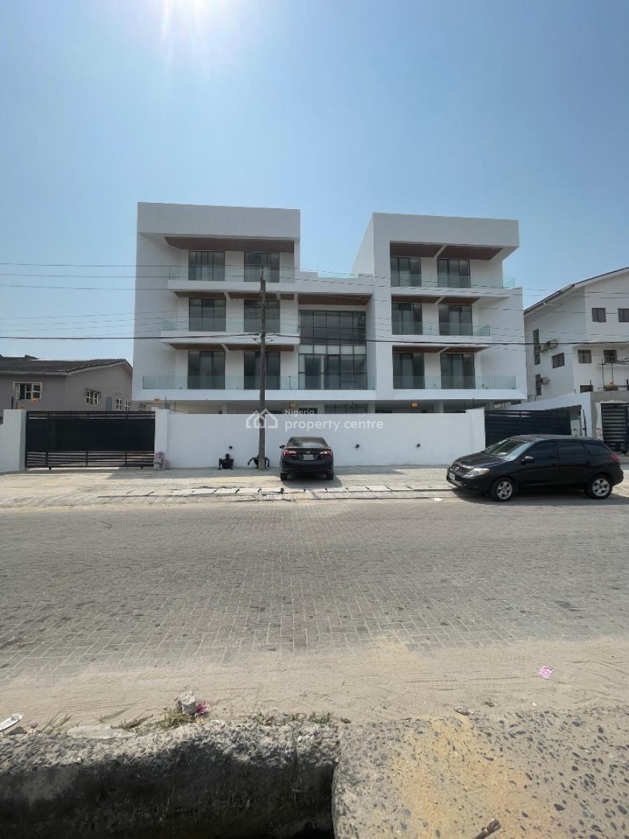 Spacious Fully Serviced   2  Bedroom Apartment with a Suspended Pool F, Lekki Phase 1, Lekki, Lagos, Flat / Apartment for Sale