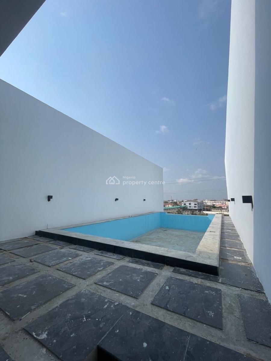 Spacious Fully Serviced   2  Bedroom Apartment with a Suspended Pool F, Lekki Phase 1, Lekki, Lagos, Flat / Apartment for Sale