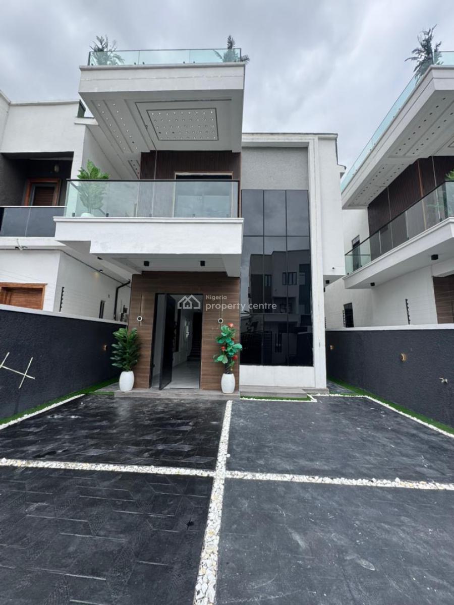 Magnificently Built 5 Bed Detached Duplex Plus Bq in a Secured Estate, Ajah,lagos, Ajah, Lagos, Detached Duplex for Sale