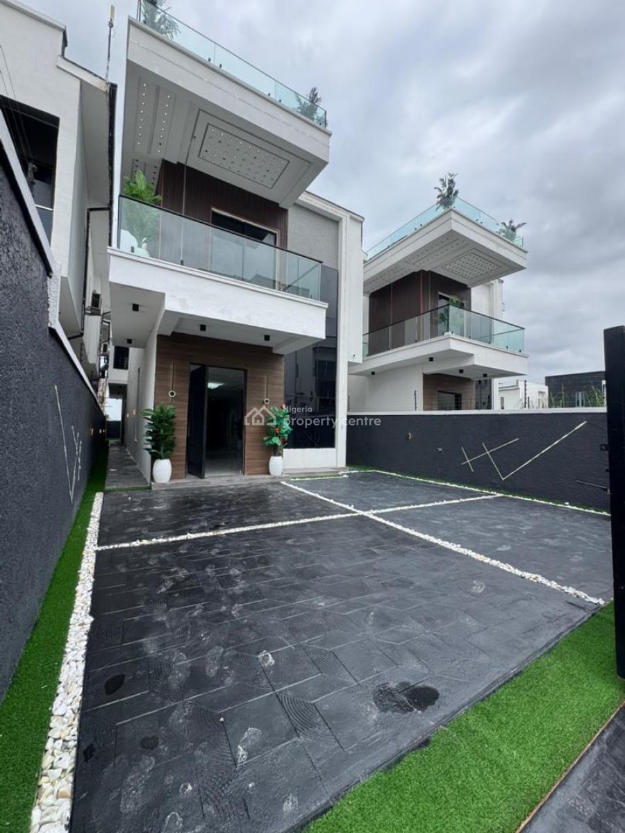 Magnificently Built 5 Bed Detached Duplex Plus Bq in a Secured Estate, Ajah,lagos, Ajah, Lagos, Detached Duplex for Sale