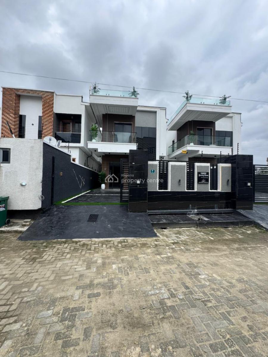 Magnificently Built 5 Bed Detached Duplex Plus Bq in a Secured Estate, Ajah,lagos, Ajah, Lagos, Detached Duplex for Sale