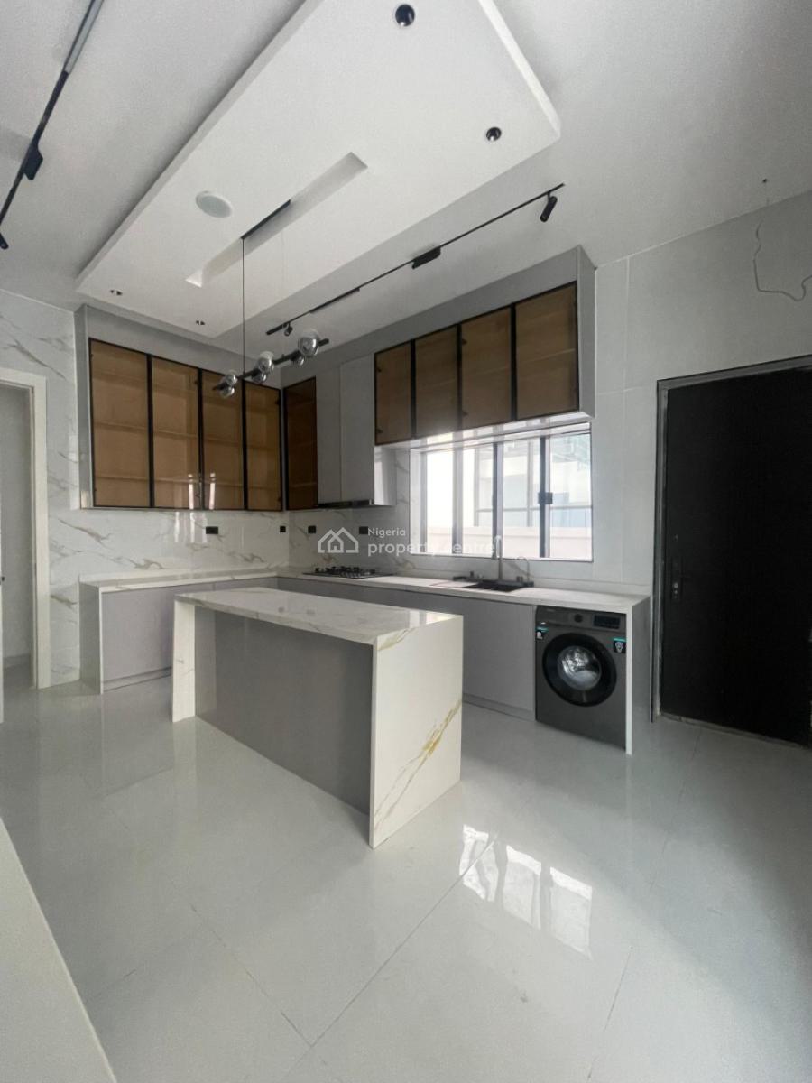 Exquisite Luxury 5 Bedroom Fully Detached Duplex with Bq and Pool, Chevron, Lekki Phase 2, Lekki, Lagos, Detached Duplex for Sale