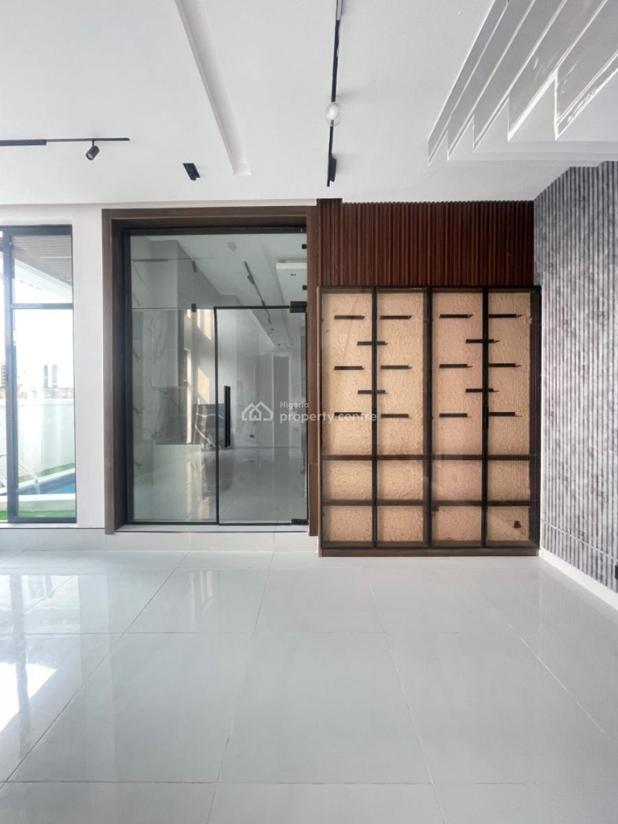 Exquisite Luxury 5 Bedroom Fully Detached Duplex with Bq and Pool, Chevron, Lekki Phase 2, Lekki, Lagos, Detached Duplex for Sale