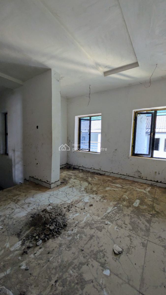 Newly Built 4bedroom Terrace Duplex with Bq, By Cedar Crest Hospital, Apo, Abuja, Terraced Duplex for Sale