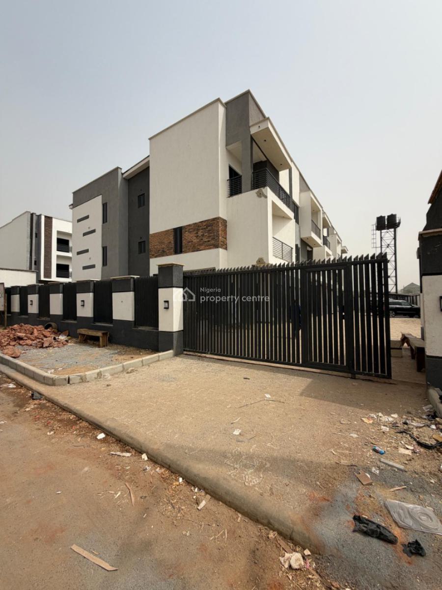 Newly Built 5 Bedroom Terrace Duplex, Jahi, Abuja, Terraced Duplex for Sale
