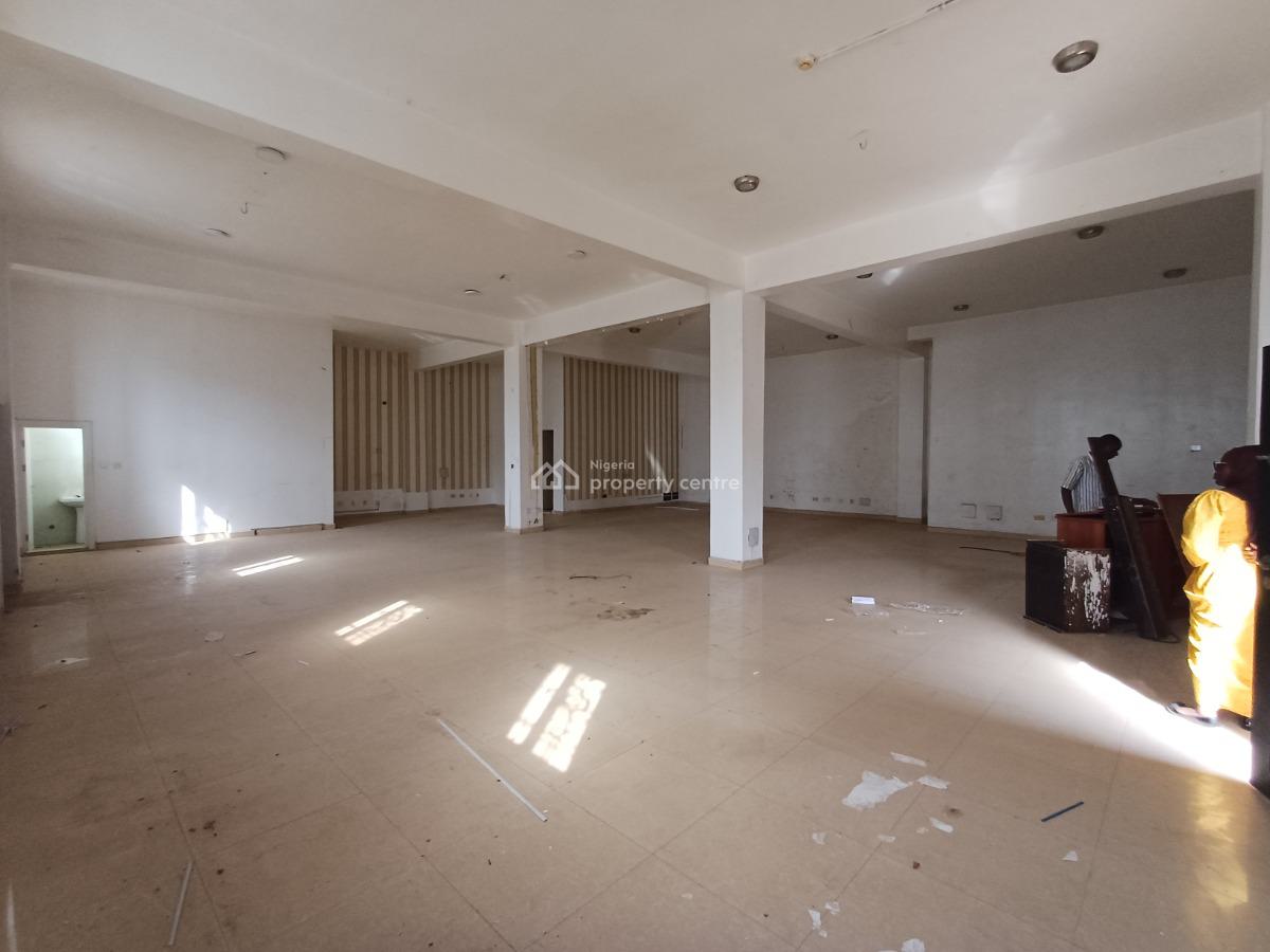 181sqm Space on The Ground Floor in a Strategic Location, Mabushi, Abuja, Office Space for Rent