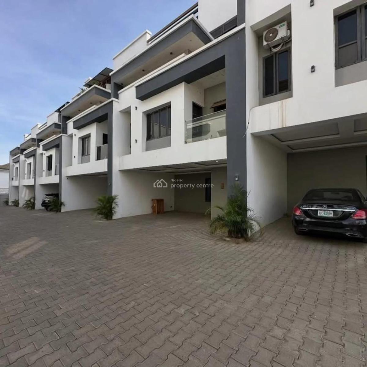 4 Bedroom Terrace Duplex with Bq, Wuye, Abuja, Terraced Duplex for Sale