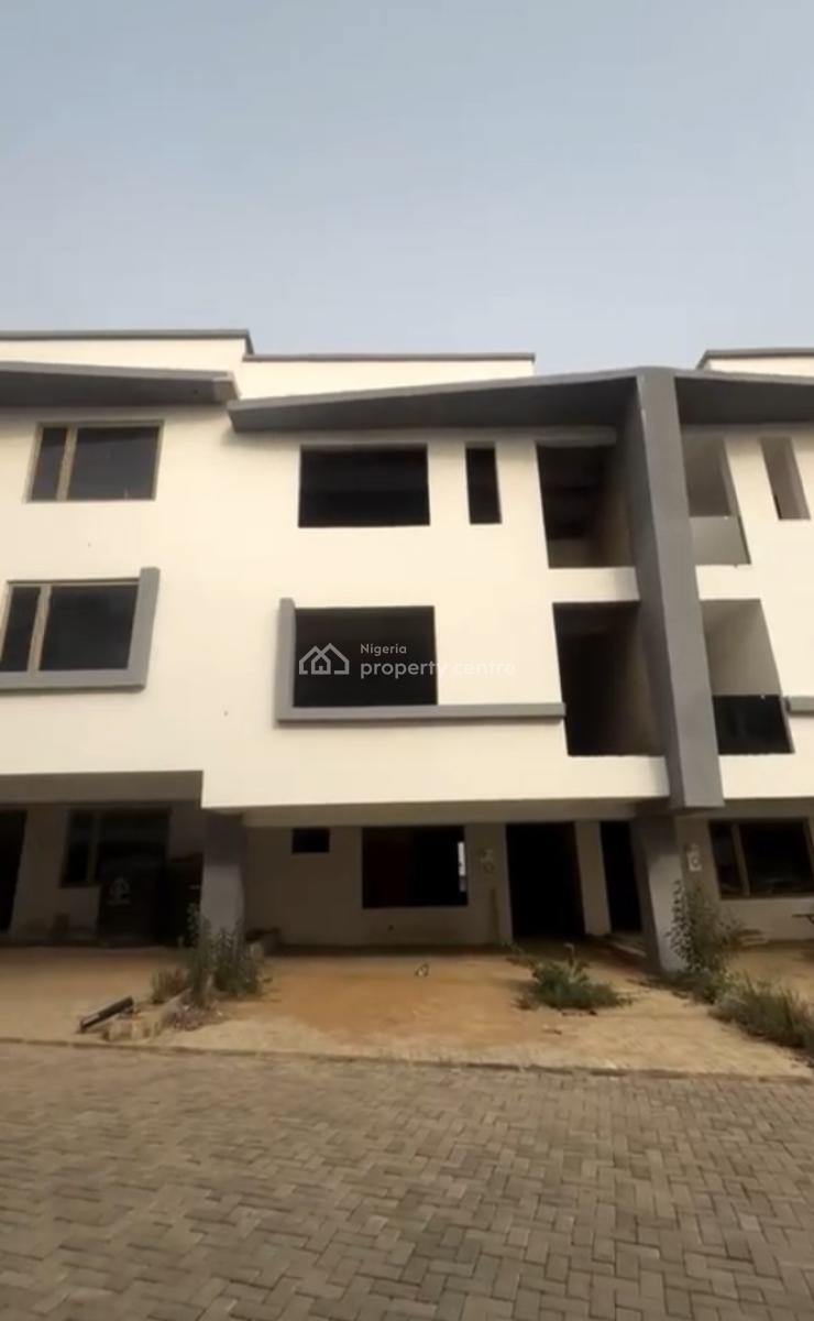 4 Bedroom Terrace Duplex with Bq  in a Prefinished Form, Kado, Abuja, Terraced Duplex for Sale