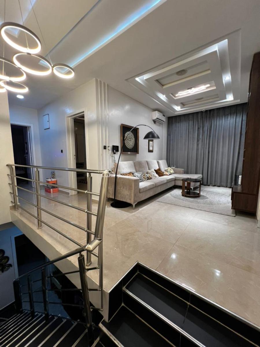 Luxurious Furnished 3 Bedroom Semi Detached Duplex + Bq, Victoria Bay 3 Estate,nike Art Gallery Road, Ikate, Lekki, Lagos, Semi-detached Duplex for Rent