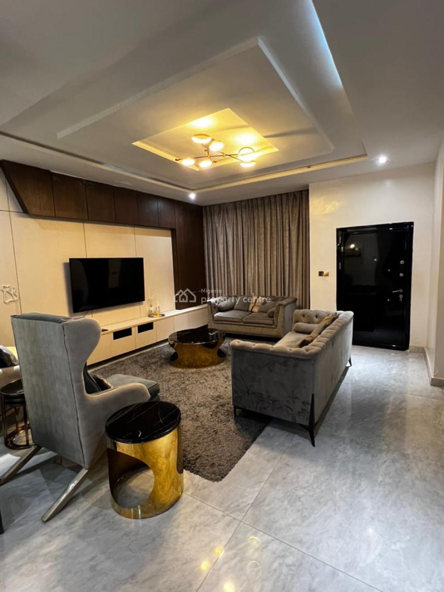 Luxurious Furnished 3 Bedroom Semi Detached Duplex + Bq, Victoria Bay 3 Estate,nike Art Gallery Road, Ikate, Lekki, Lagos, Semi-detached Duplex for Rent