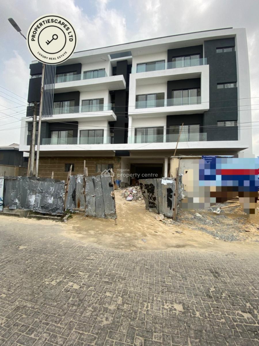 a Well-crafted,almost Completed 2 Bedroom Serviced Apartment, Lekki Right, Lekki, Lagos, Flat / Apartment for Sale