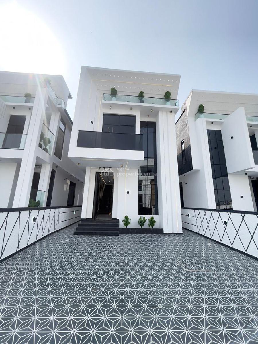 5 Bedroom Detached Duplex with Swimming Pool and Boys Quarters, Chevron, Ajah, Lagos, Detached Duplex for Sale