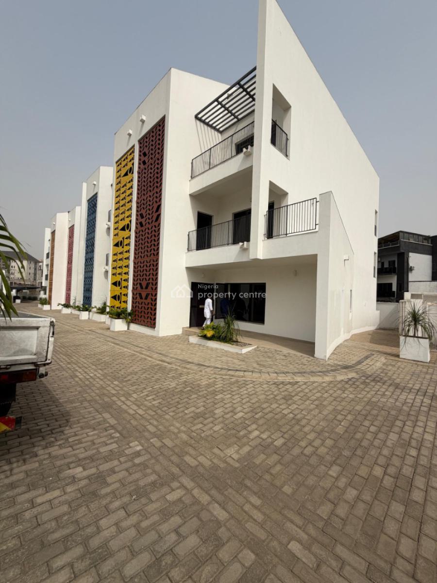 Newly Built 5 Bedroom Duplex with Bq, Corner Piece, Gilmore, Jahi, Abuja, Semi-detached Duplex for Sale