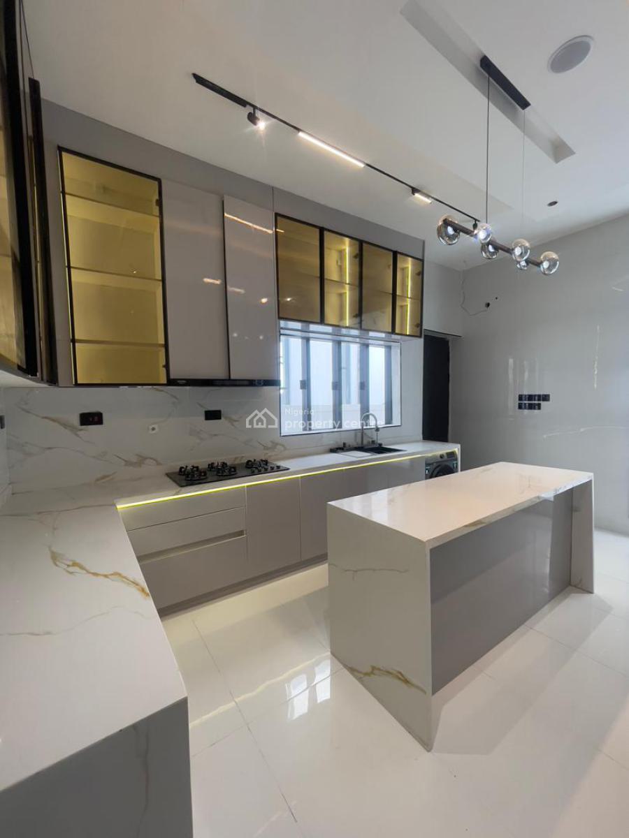 5 Bedroom Detached Duplex with Swimming Pool and Boys Quarters, Chevron, Lekki, Lagos, Detached Duplex for Sale