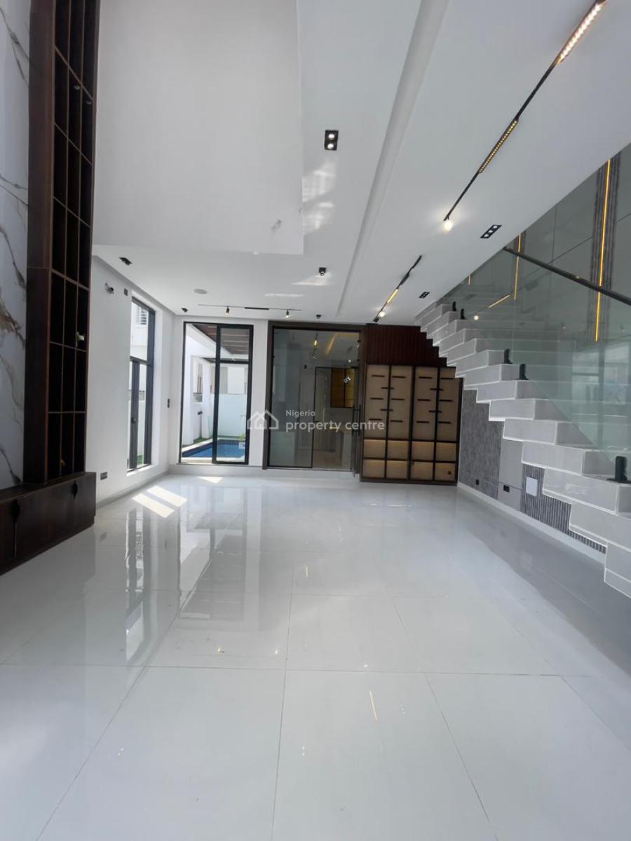 5 Bedroom Detached Duplex with Swimming Pool and Boys Quarters, Chevron, Lekki, Lagos, Detached Duplex for Sale