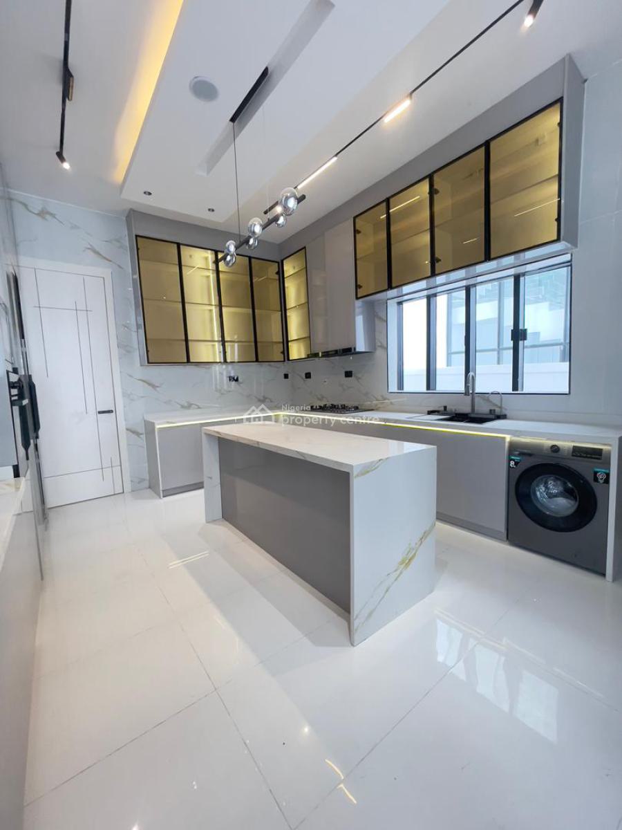 5 Bedroom Detached Duplex with Swimming Pool and Boys Quarters, Chevron, Lekki, Lagos, Detached Duplex for Sale