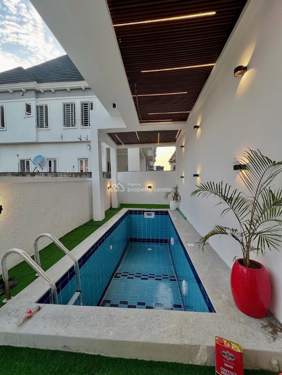 Contemporary 5 Bedroom Fully Detached Duplex, Chevron, Lekki, Lagos, Detached Duplex for Sale