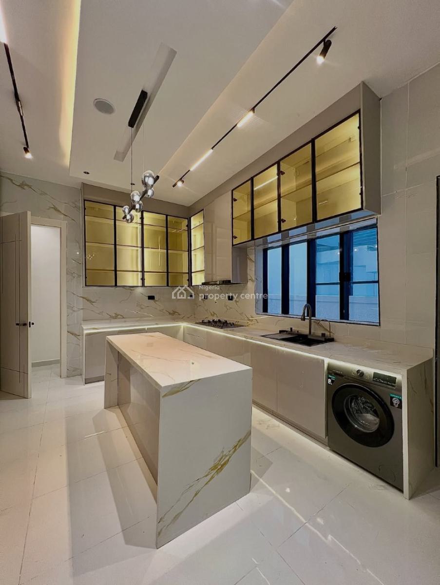 Contemporary 5 Bedroom Fully Detached Duplex, Chevron, Lekki, Lagos, Detached Duplex for Sale