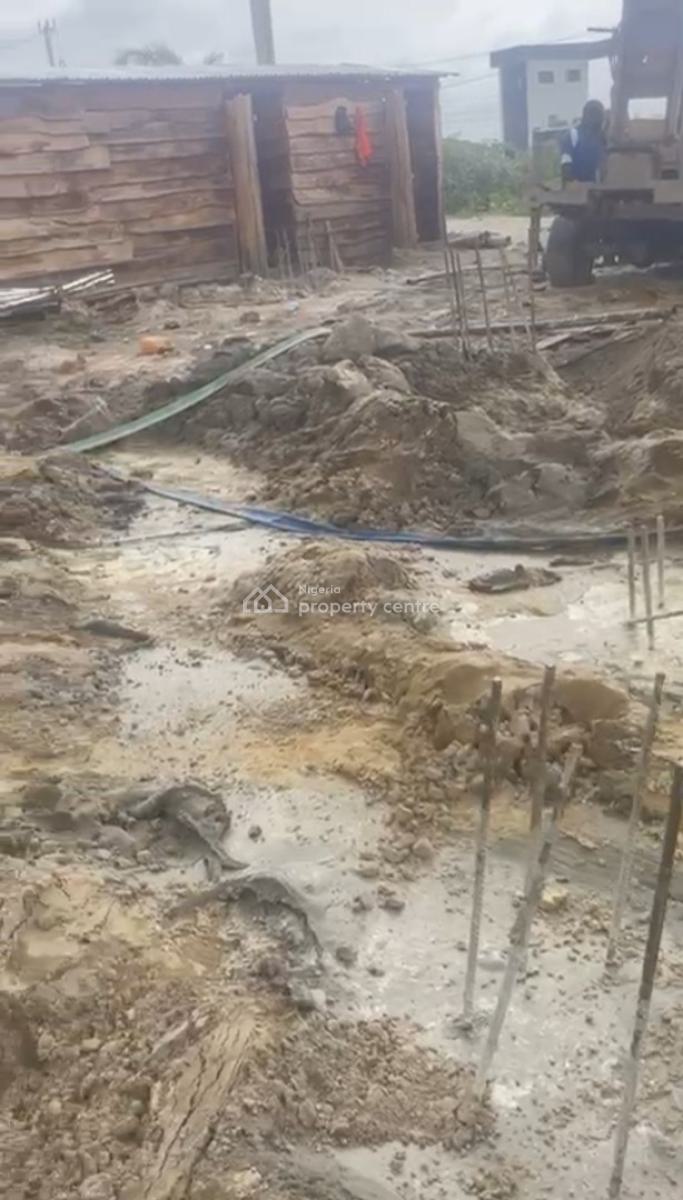 Ongoing Luxurious 4 Bedroom Semi Detached Duplex with Bq, Buena Vista Estate, Orchid Road, Lafiaji, Lekki, Lagos, Semi-detached Duplex for Sale