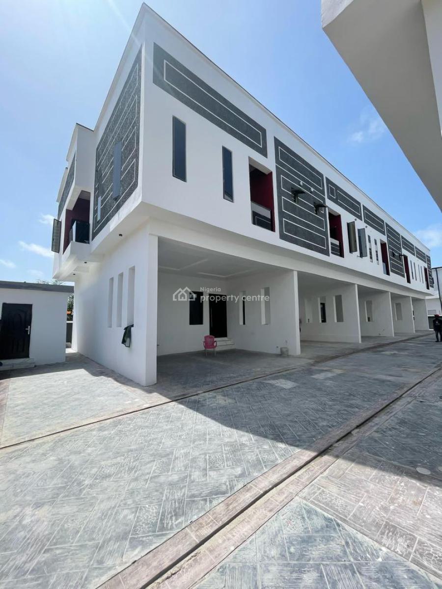 Luxury 3 Bedroom Terrace Duplex with Be in a Secure Estate, Ajah, Lagos, Terraced Duplex for Sale