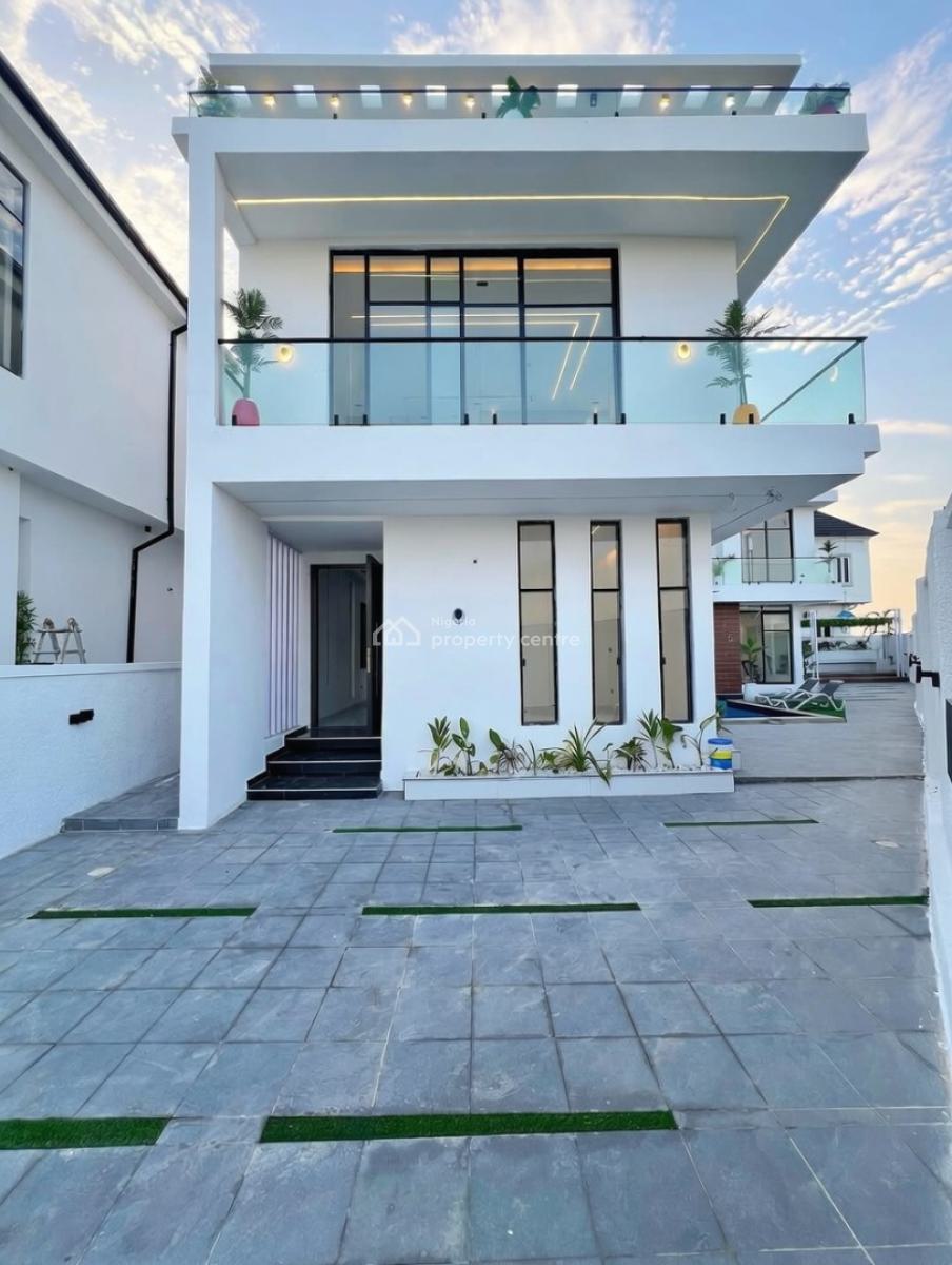 Contemporary 5 Bedroom Fully Detached Duplex, Chevron, Lekki, Lagos, Detached Duplex for Sale