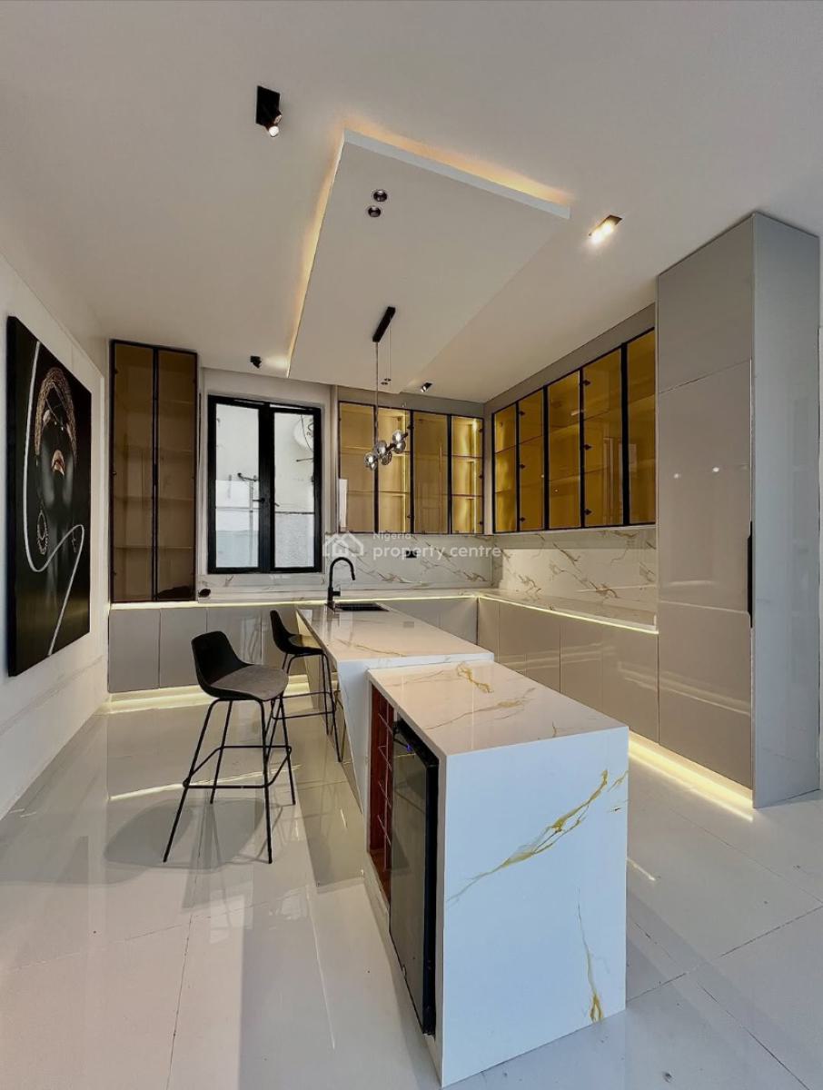 Contemporary 5 Bedroom Fully Detached Duplex, Chevron, Lekki, Lagos, Detached Duplex for Sale