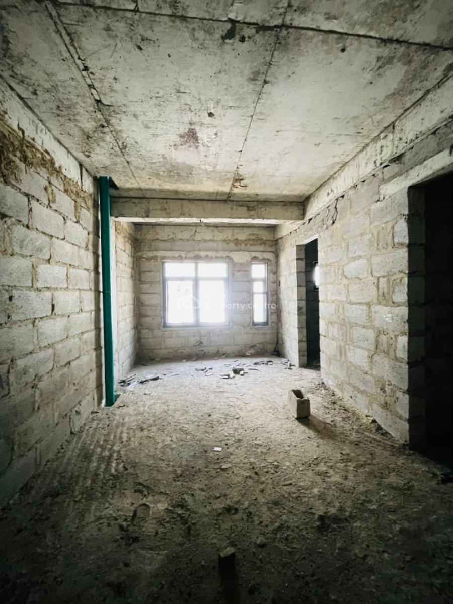 Lovely Built 4 Bedroom Terrace Duplex ( Carcass), Gbagada, Lagos, Terraced Duplex for Sale