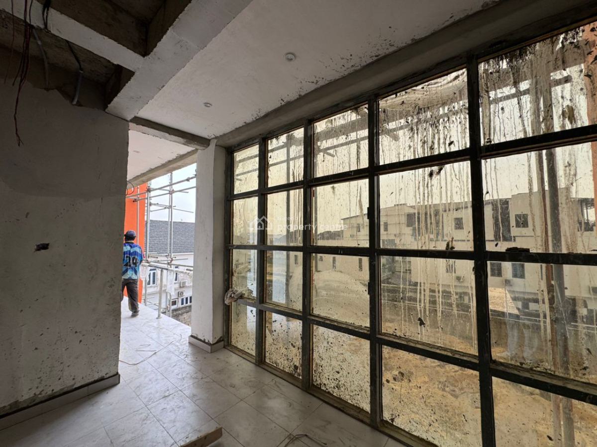 Newly Built Fully Serviced 2 Bedroom Apartment with Bq, Ocean Breeze Estate, Opp Agungi Bustop, Ologolo, Lekki, Lagos, Flat / Apartment for Rent