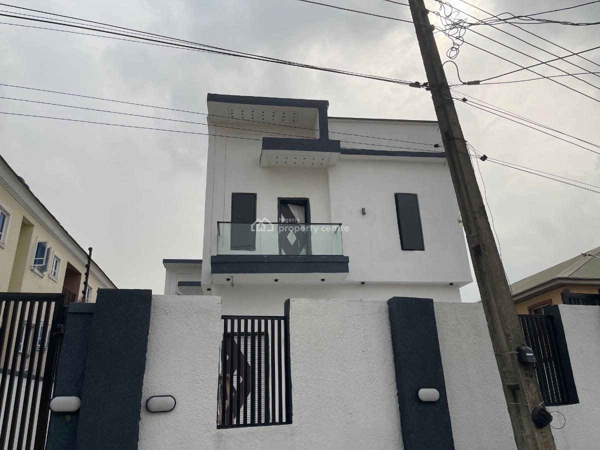 Brand New Superb 5 Bedroom Duplex with Bq, Sangotedo, Ajah, Lagos, Detached Duplex for Sale