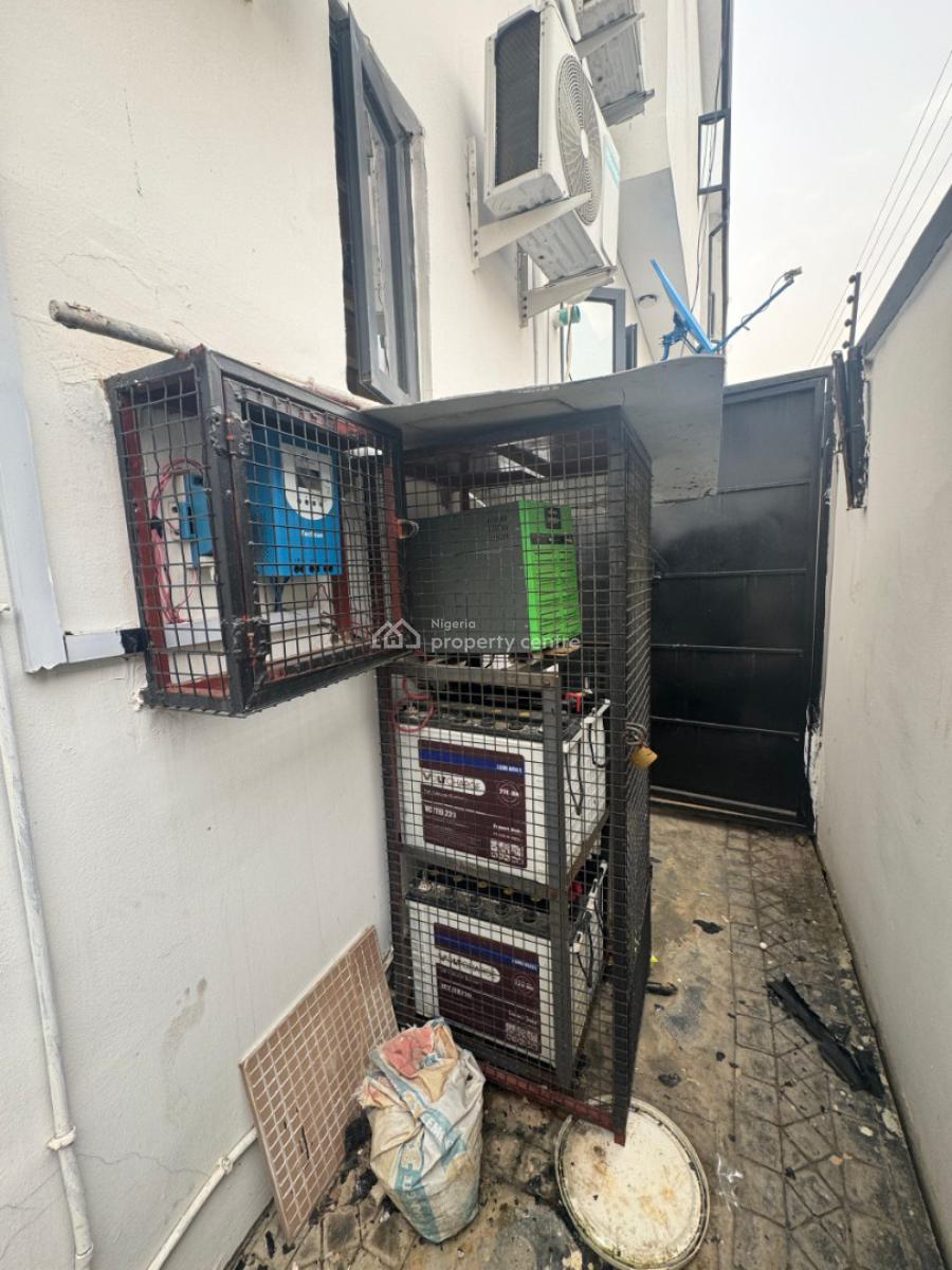 Furnished 4 Bedroom Duplex with Bq, Off Spg Road, Ologolo, Lekki, Lagos, Terraced Duplex for Rent