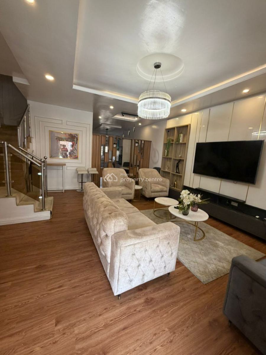 Fully Furnished and Serviced 2 Bedroom Terraced Duplex, Metro Homes, General Paint, Ajah, Lagos, Terraced Duplex for Rent