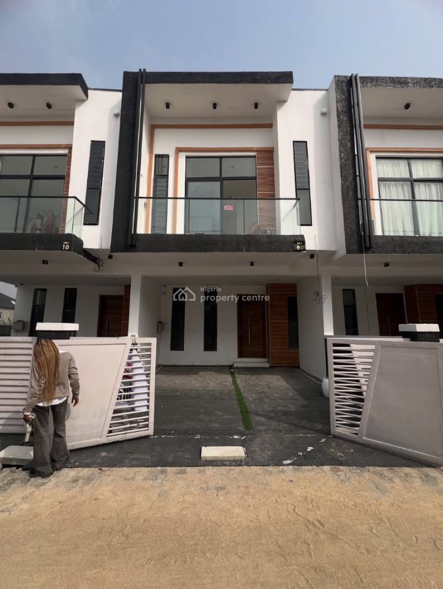 4 Bedroom Terrace(self Compound) Duplex, Orchid Road, Lekki, Lagos, Terraced Duplex for Rent