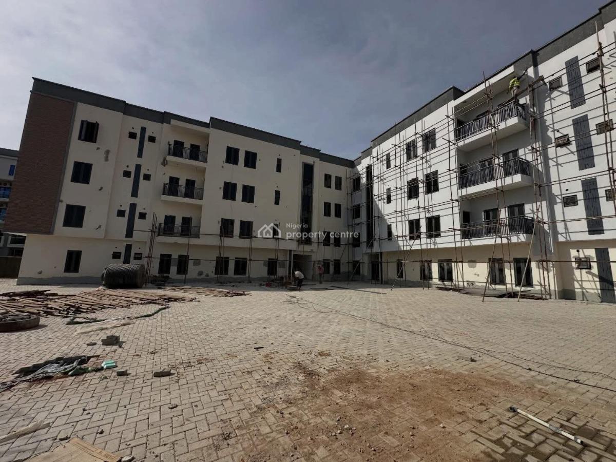 Newly Built 3 Bedroom Flat with Bq, Jahi, Abuja, Flat / Apartment for Sale