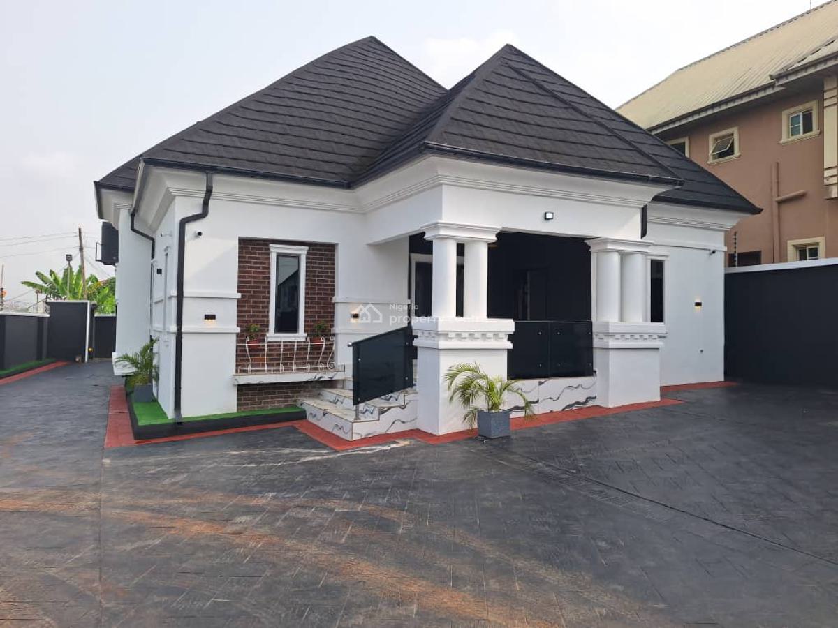 Own This Stunning 4 Bedroom Bungalow, Ogunwonyi Gra, Benin, Oredo, Edo, Detached Bungalow for Sale