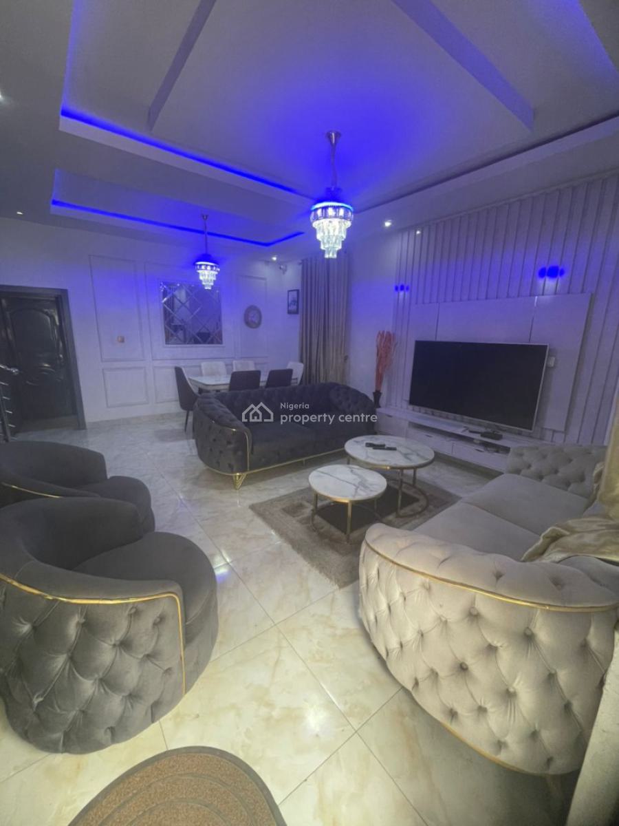 Luxuriously Finished & Fully Furnished 4-bedroom Terrace Duplex, Ogombo, Ajah, Lagos, Terraced Duplex for Sale