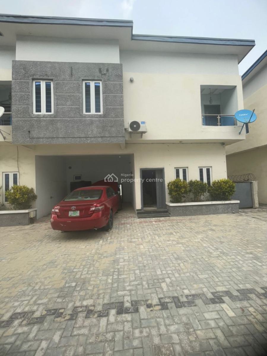 Luxuriously Finished & Fully Furnished 4-bedroom Terrace Duplex, Ogombo, Ajah, Lagos, Terraced Duplex for Sale