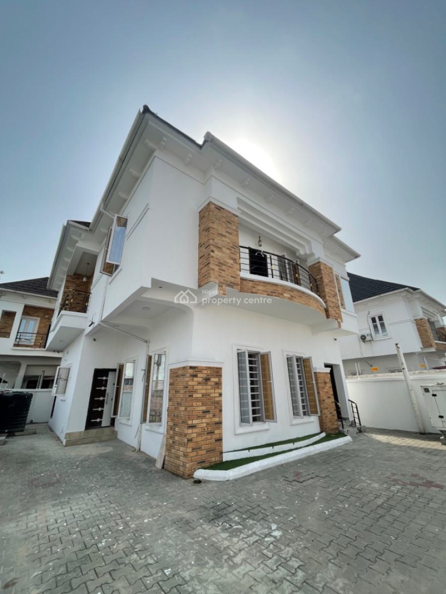 Luxury 4 Bedroom Detached House with Bq, Orchid Road Before The Roundabout, Lekki, Lagos, Detached Duplex for Sale