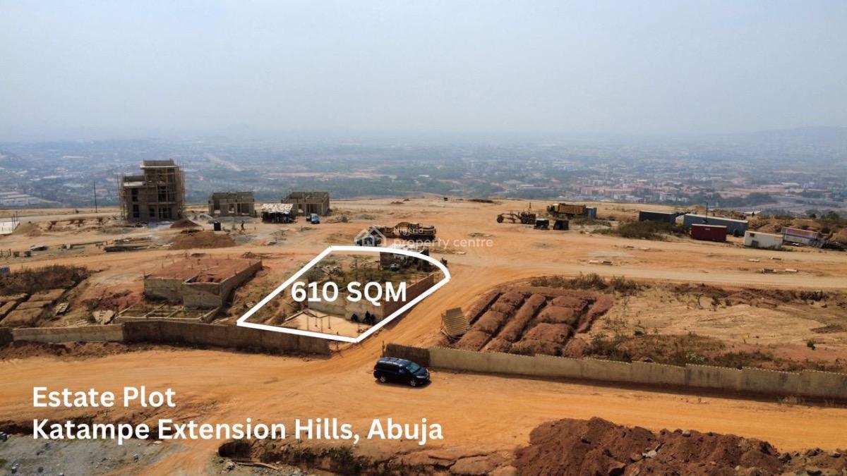Hill Top Table Land Luxury and Elevation with Mountain View, Diplomats Zone, Katampe Extension, Katampe, Abuja, Residential Land for Sale