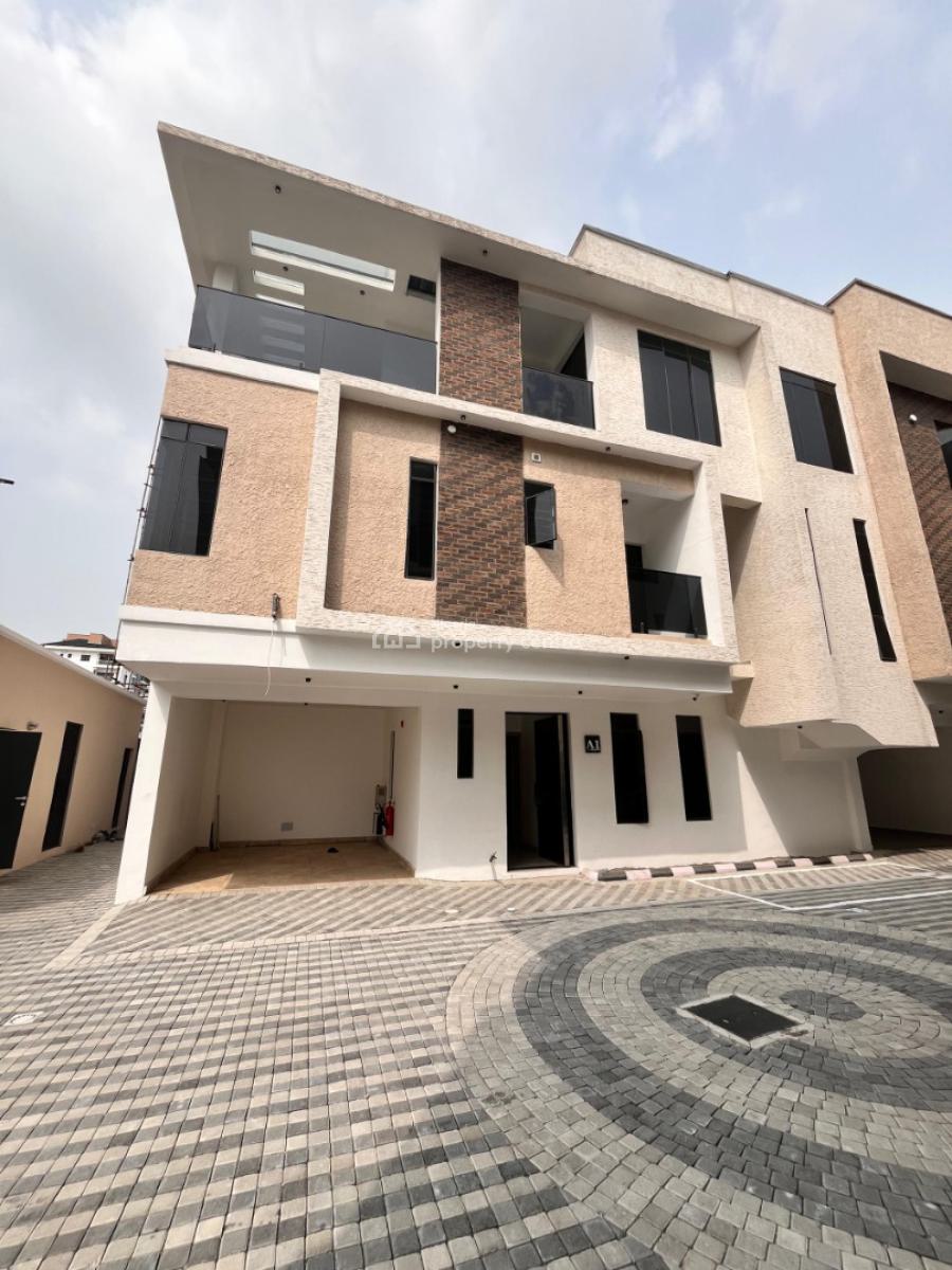 4 Bedroom Terrace Duplex with Bq Available, Lekki Phase 1, Lekki, Lagos, Terraced Duplex for Sale