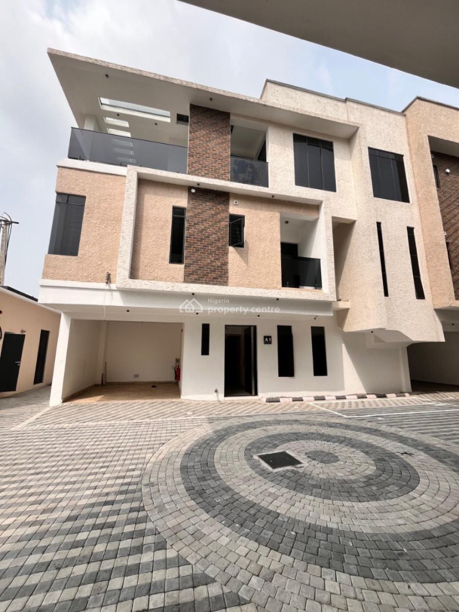 4 Bedroom Terrace Duplex with Bq Available, Lekki Phase 1, Lekki, Lagos, Terraced Duplex for Sale