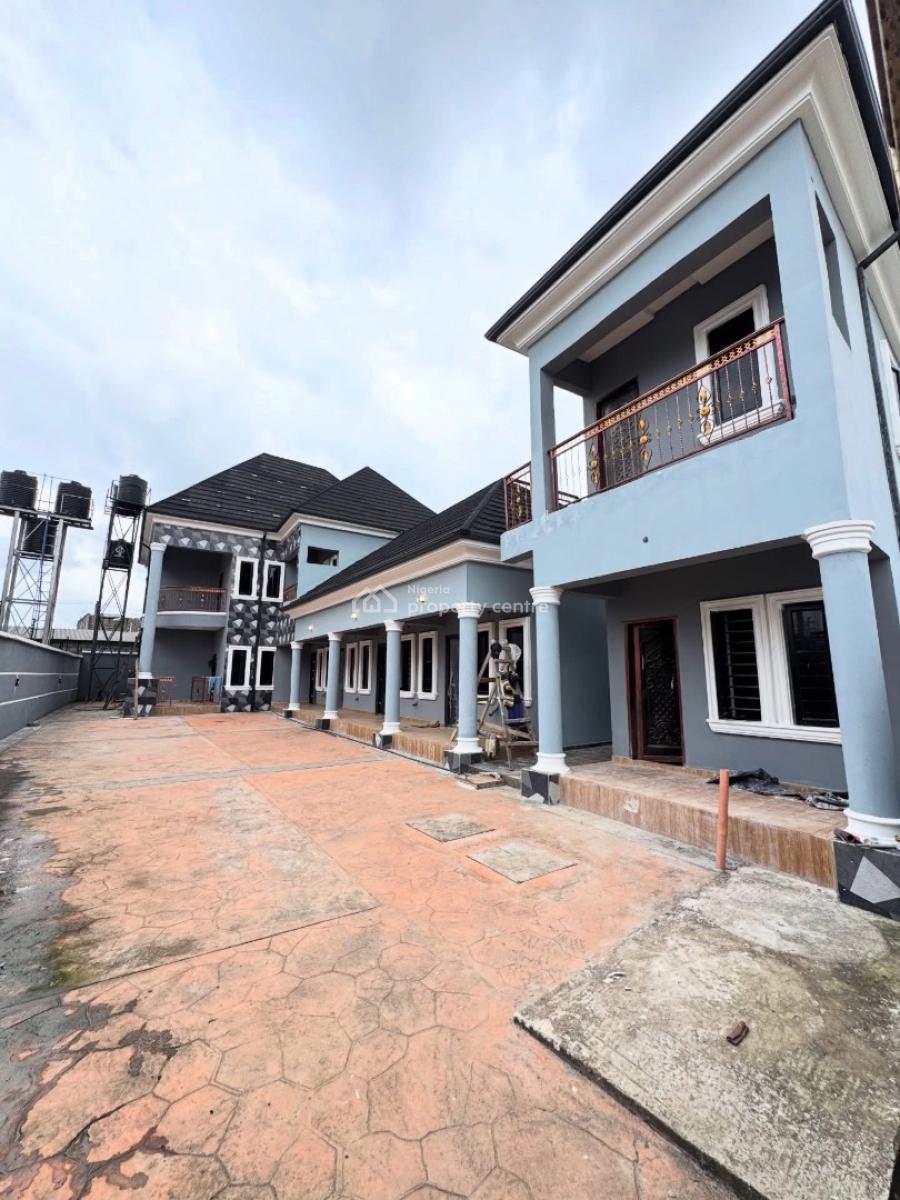 Mini-estate Comiprising  1 Unit 3 Bedroom Duplex 4 Units Studio Apartment, Amaechi School Road, Port Harcourt, Rivers, Block of Flats for Sale