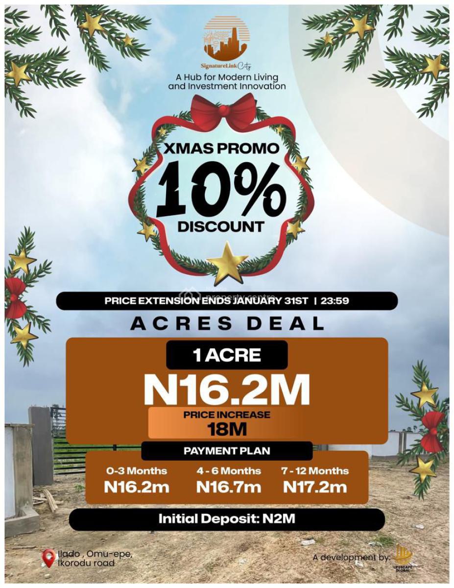 Affordable Land Investment Land in Fast Growing Location, Ikorodu, Lagos, Land for Sale