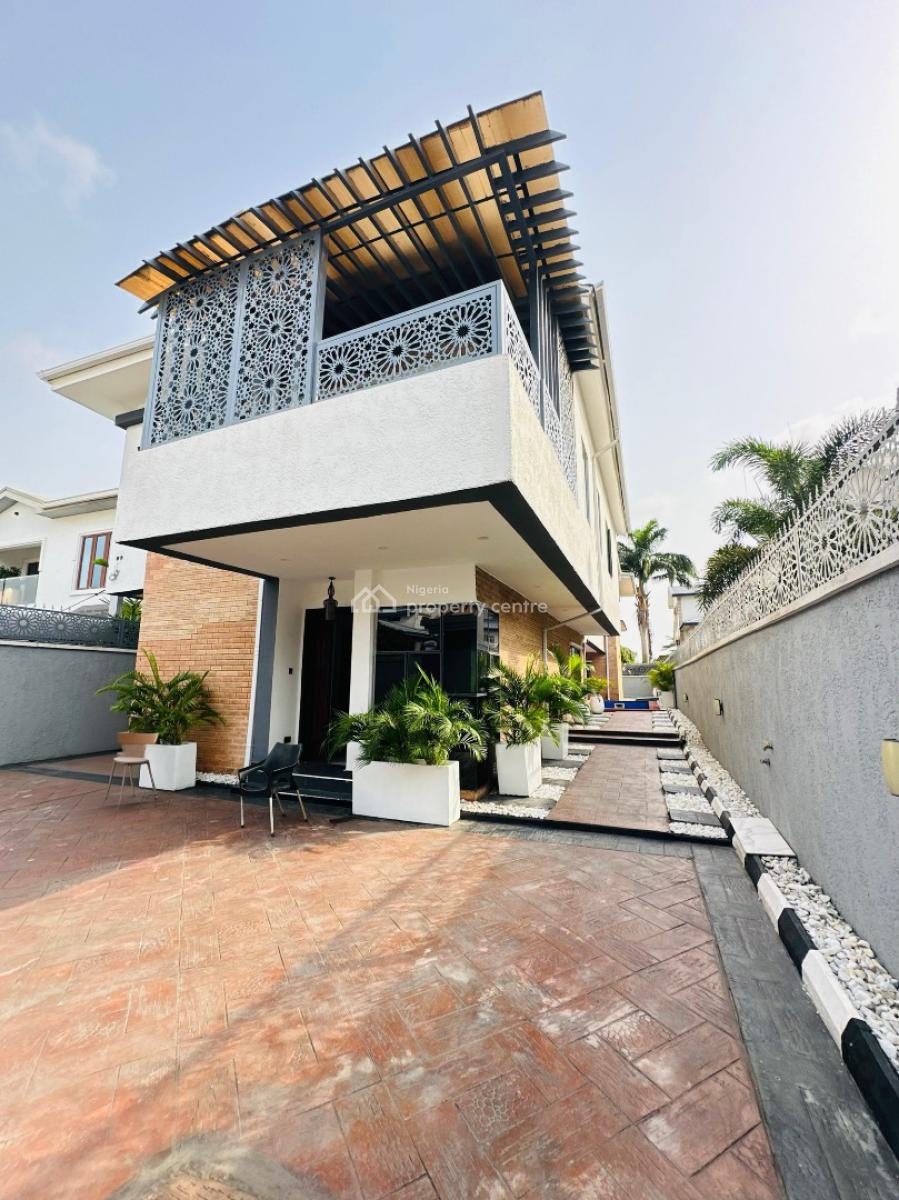 Magnificent 5 Bedroom Detached Duplex with Bq and Pool, Lekki Phase 1, Lekki, Lagos, Detached Duplex for Rent