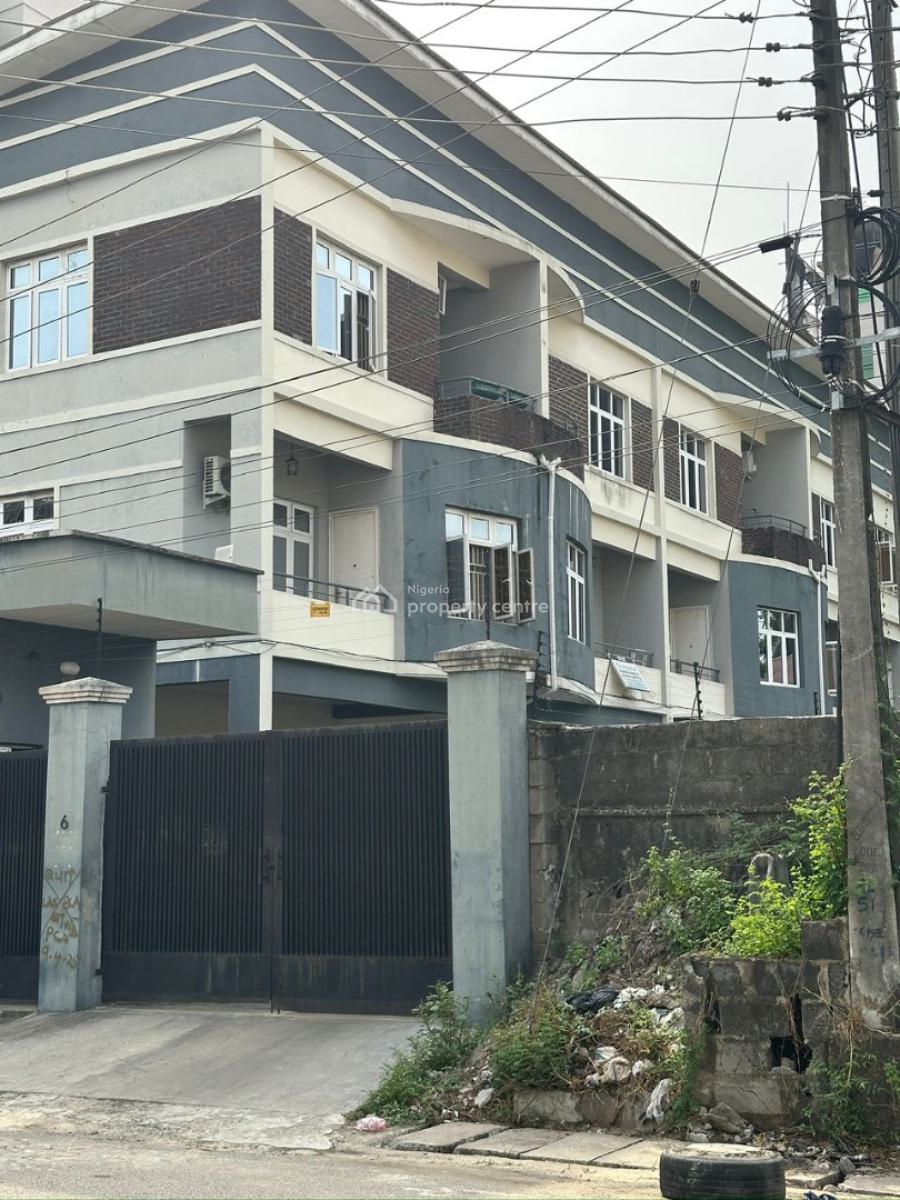 4 Bedroom Terrace Duplex with a Room Bq, Oniru, Victoria Island (vi), Lagos, Terraced Duplex for Rent