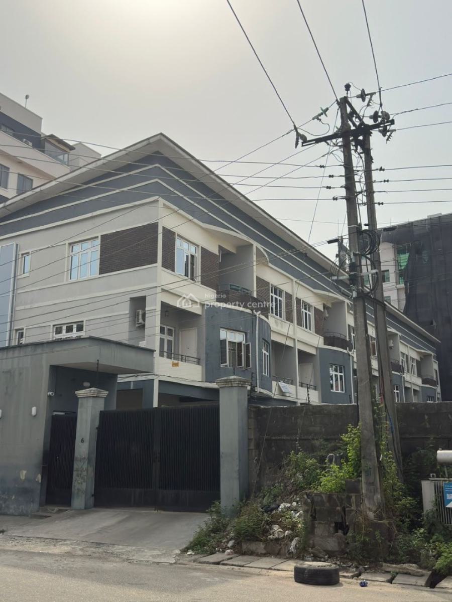 4 Bedroom Terrace Duplex with a Room Bq, Oniru, Victoria Island (vi), Lagos, Terraced Duplex for Rent
