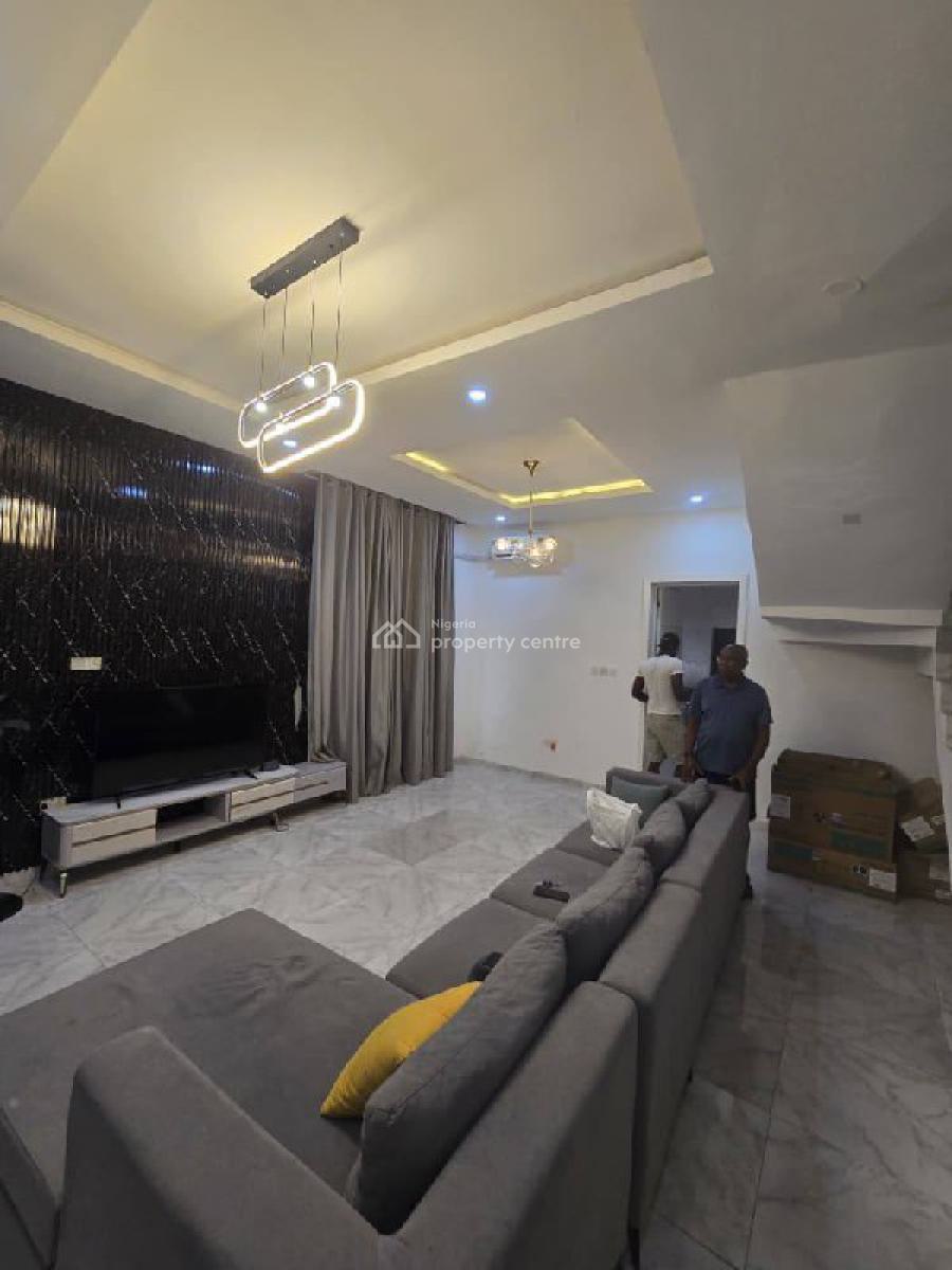 4 Bedroom Terrace with Bq, Agungi, Lekki, Lagos, Terraced Duplex for Rent