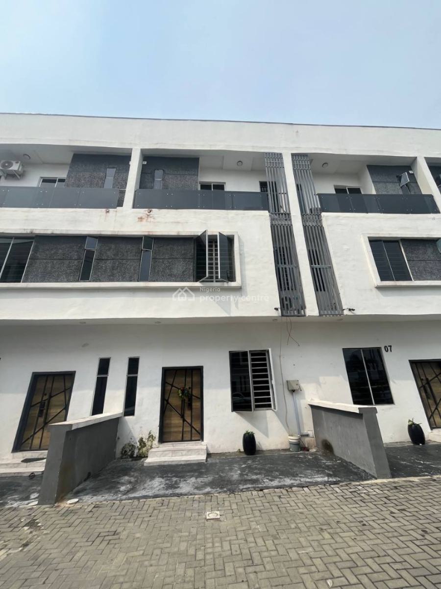 4 Bedroom Terrace with Bq, Agungi, Lekki, Lagos, Terraced Duplex for Rent