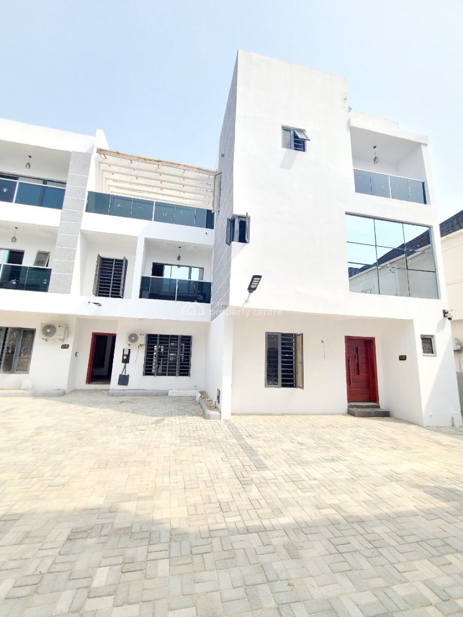 Brand New 5 Bedroom Terrace Duplex with Kitchenette, Orchid Road, Lekki, Lagos, Terraced Duplex for Sale